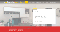 Desktop Screenshot of messinaimmobiliare.it